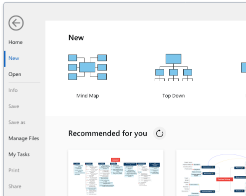 Updated MS Office Style Interface